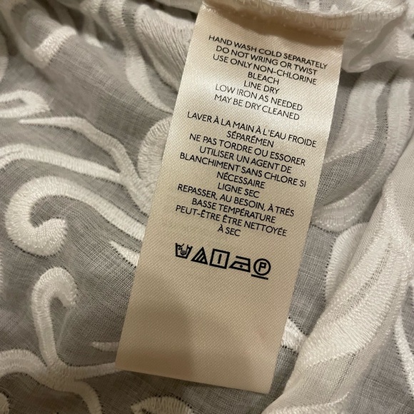 Gorgeous Pilcro white top NWT - Picture 6 of 6